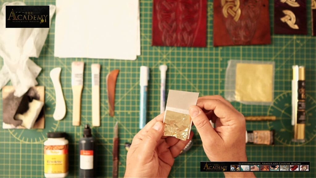 A Masterclass in Leather Gilding Course Lesson Tools Screenshot