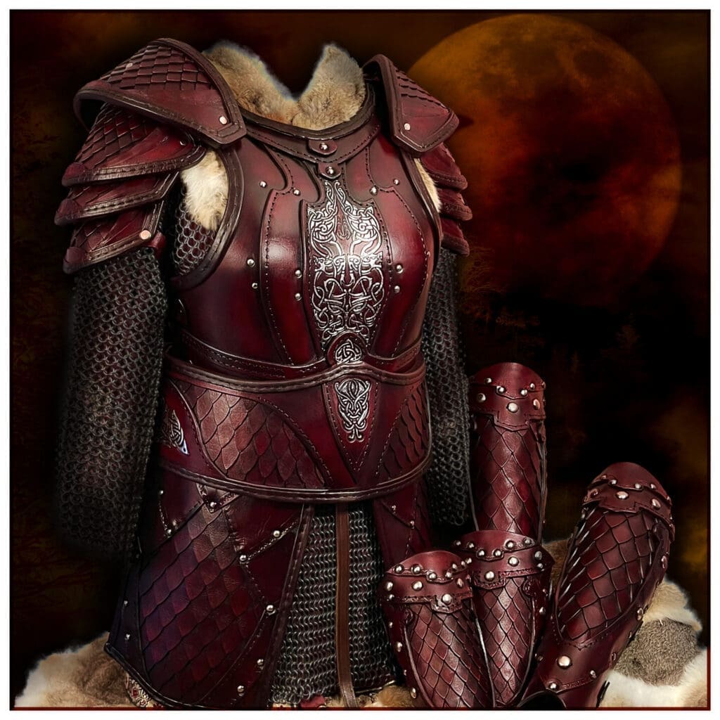 The Astrid Full Armour 6 Piece Pattern Set