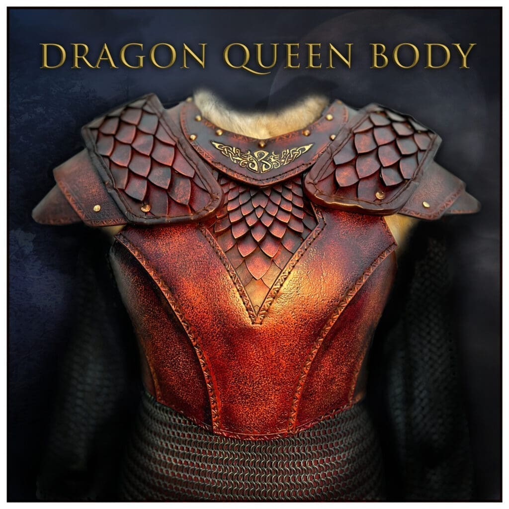 The Dragon Queen Full Armour 3 Piece Pattern Set