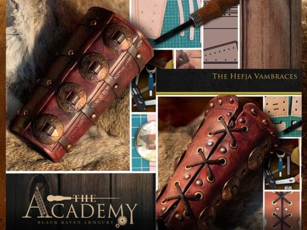 PDF DOWNLOADS Free Armour Pattern Pack BAUGR & HEFJA Arm Guards