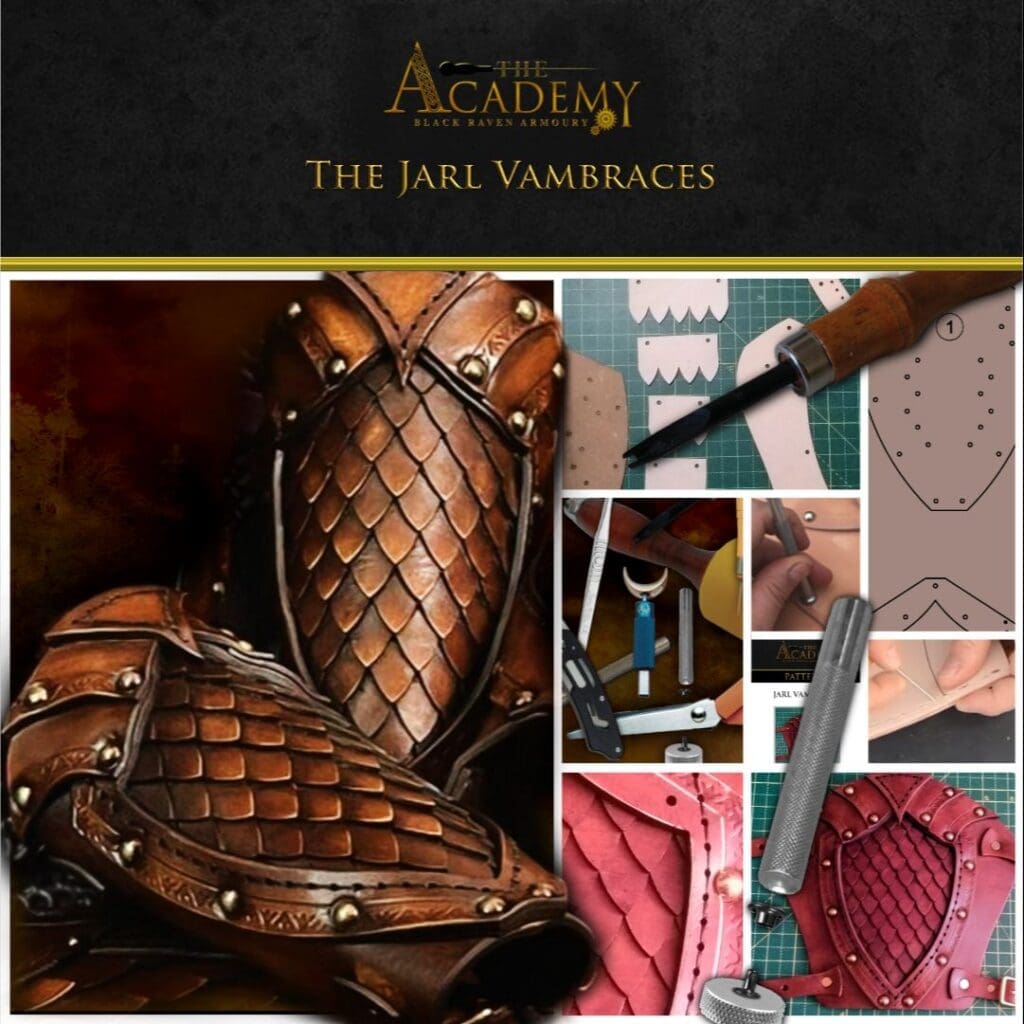 Jarl Vambraces Pattern