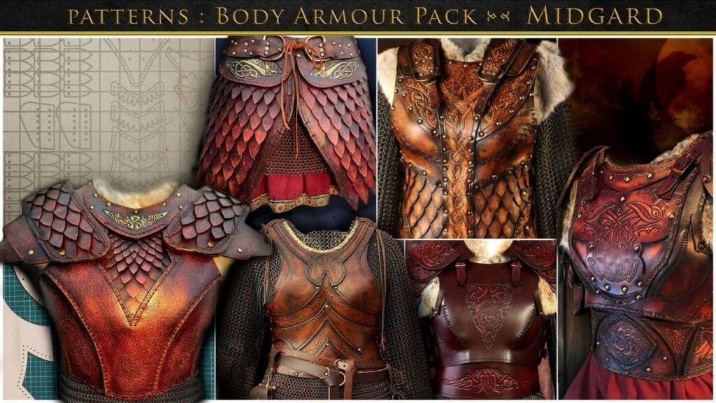 The Body Armour - 10 Item Pattern Pack Midgard