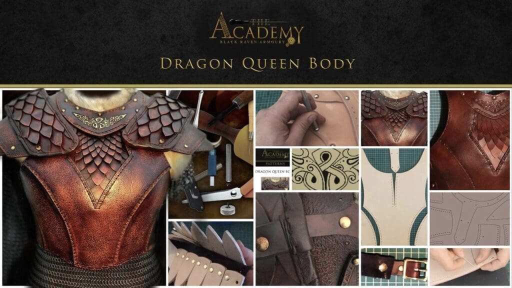 The Dragon Queen Full Armour 3 Piece Pattern Set
