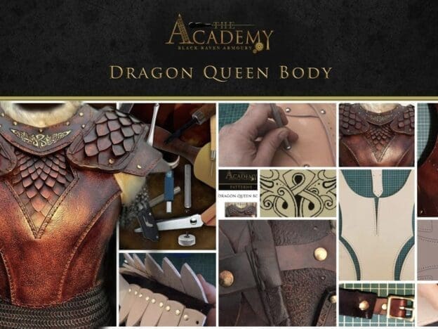The Dragon Queen Full Armour 3 Piece Pattern Set