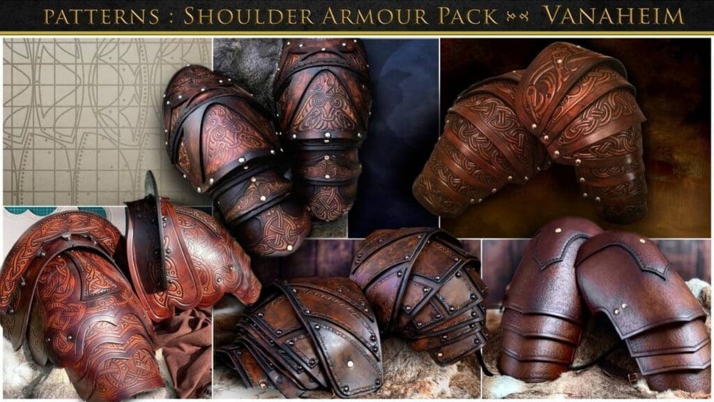 Shoulder Armour - 5 Item Pattern Pack Vanaheim