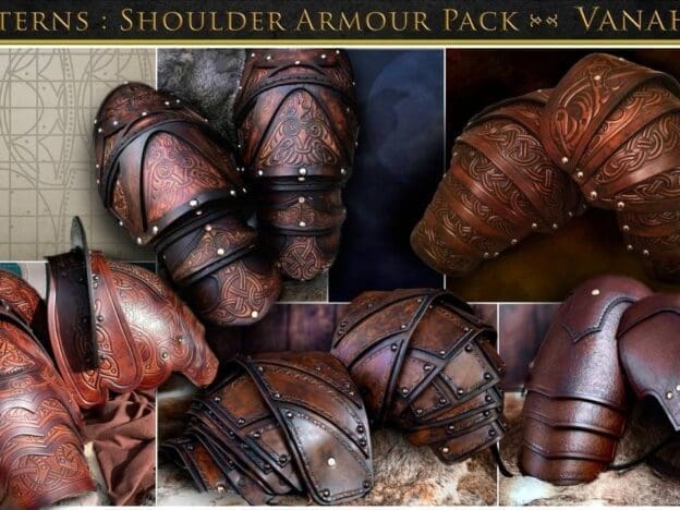 Shoulder Armour - 5 Item Pattern Pack Vanaheim