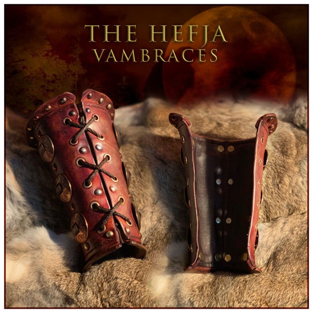 Hefja Vambraces Pattern