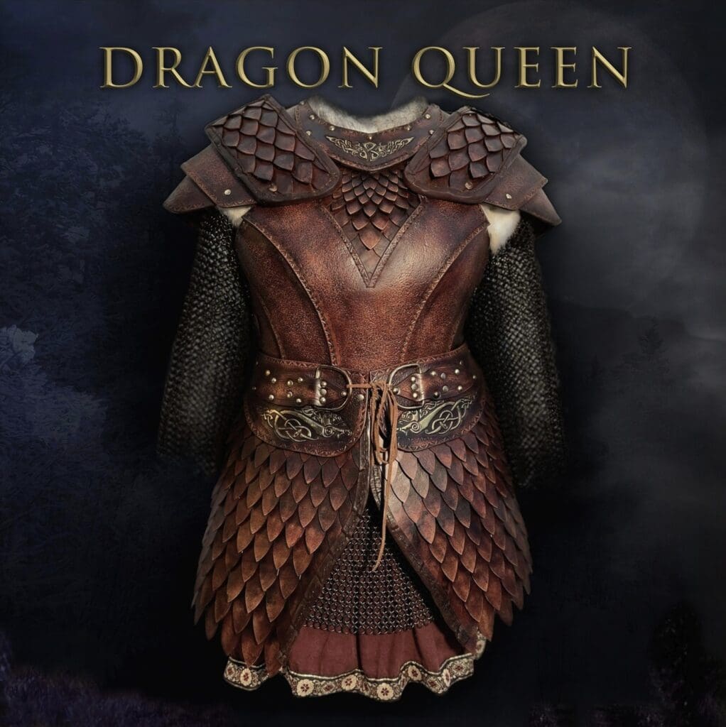 Dragon Queen Full Armour 3 Piece Pattern Set