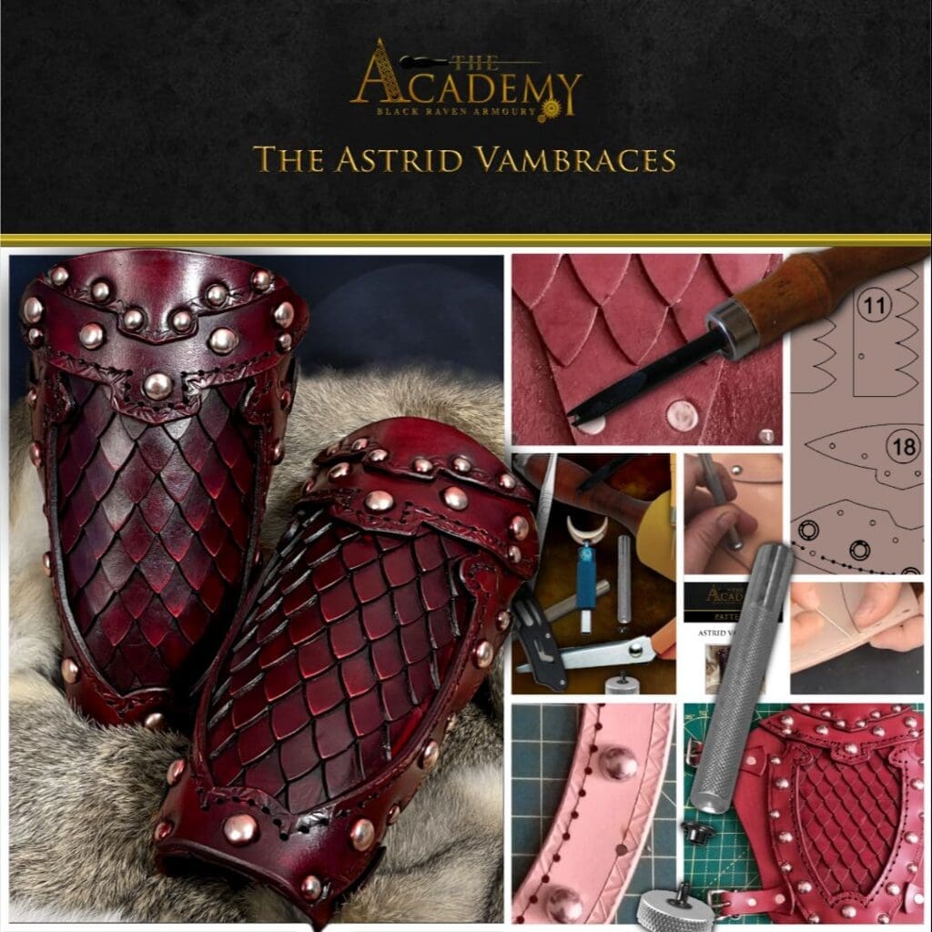 Astrid Vambraces Pattern