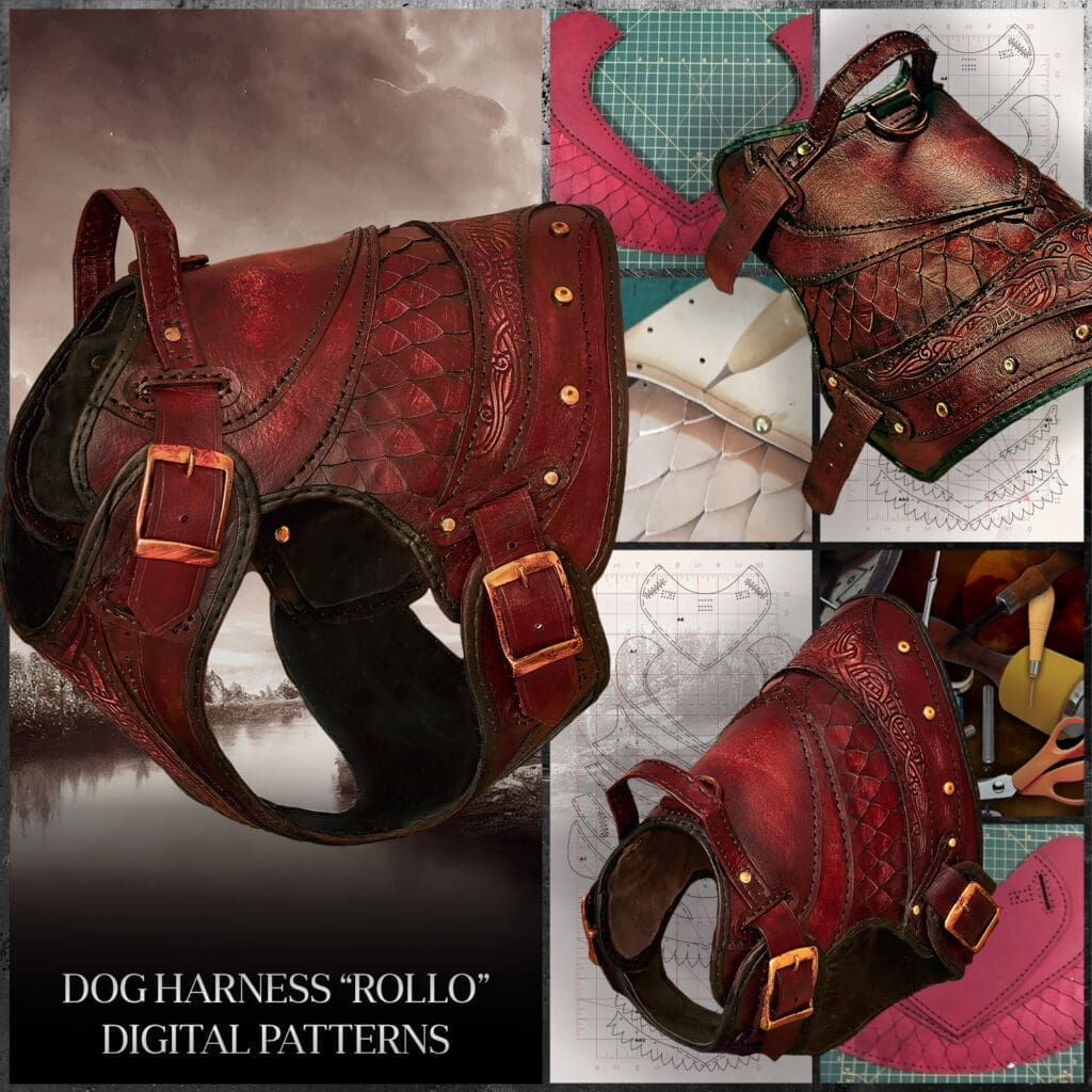 Rollo Dog Harness Pattern